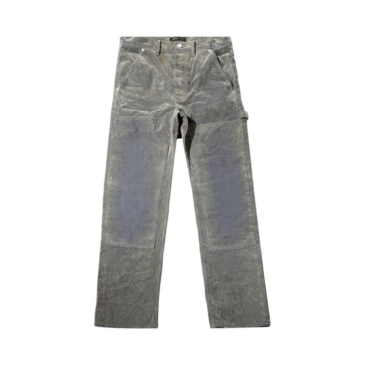 PURPLE BRAND Flocked Carpenter Jeans "Green"