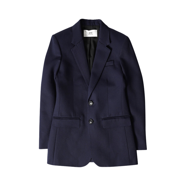 Ami Two Button Blazer "Nautic Blue"
