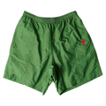 Ami Small Heart Swim Shorts "Fir Green"