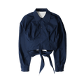Ami Wrap Shirt "Nautic Blue"