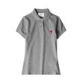 Ami Polo Shirt "Grey"