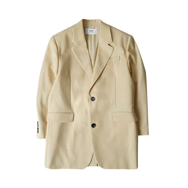 Ami Two Button Jacket "Vanilla"