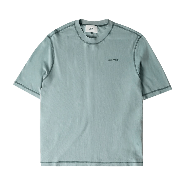 Ami Fade Out T-Shirt "Aqua Marine"