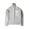 Ami High Collar Sweater "Grey"