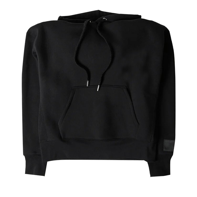 Ami Sleeve Patch Hoodie "Black"