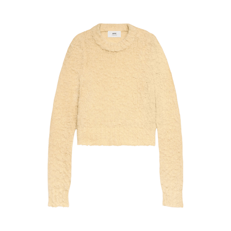 Ami Crewneck Sweater "Vanilla"