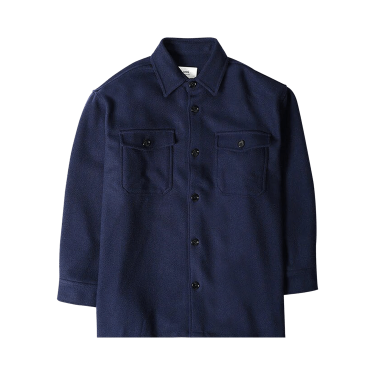 Ami Maxi Overshirt "Blue"
