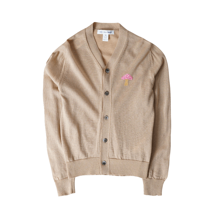 Comme des Garçons SHIRT x Brett Westfall Mushroom Cardigan "Beige"