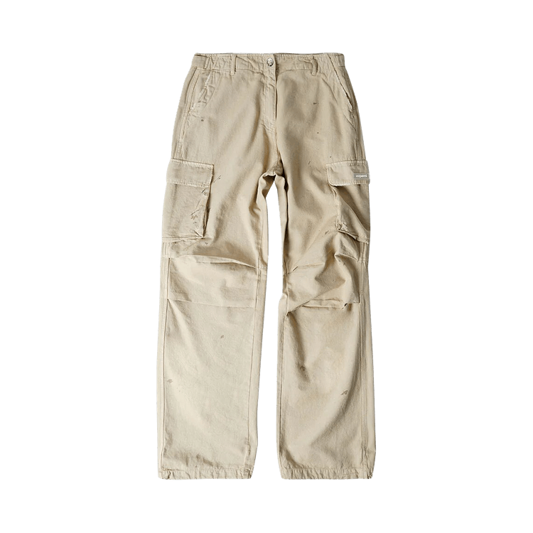 Coperni Wide Leg Cargo Trousers "Beige"