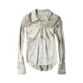Coperni Cut Out Detailed Gradient Effect Shirt "Beige"