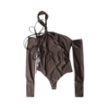 Coperni Multi Strap Bodysuit "Brown"