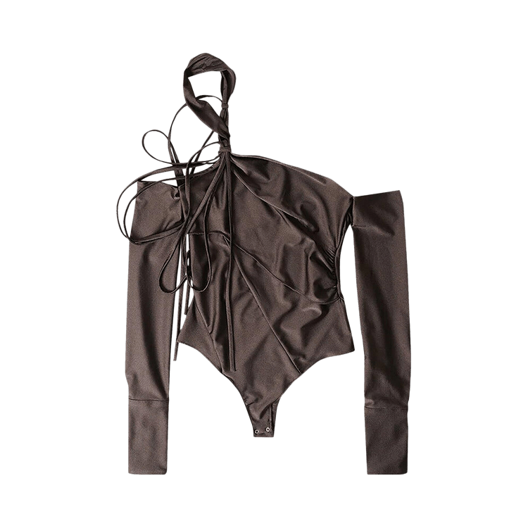 Coperni Multi Strap Bodysuit "Brown"