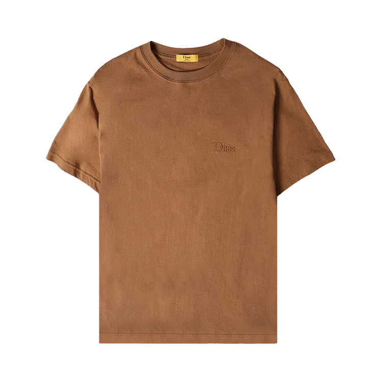 Dime Classic Small Logo T-Shirt "Cappuccino"