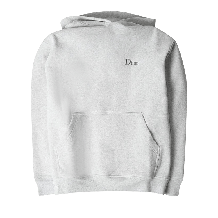 Dime Classic Small Logo Hoodie "Ash"