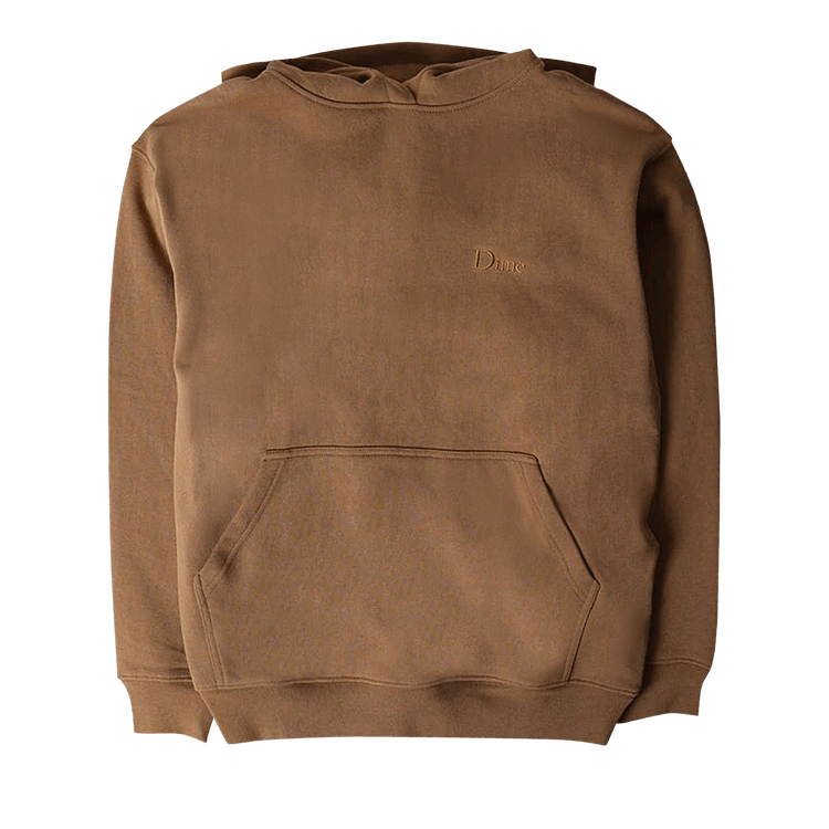 Dime Classic Small Logo Hoodie "Cappuccino"