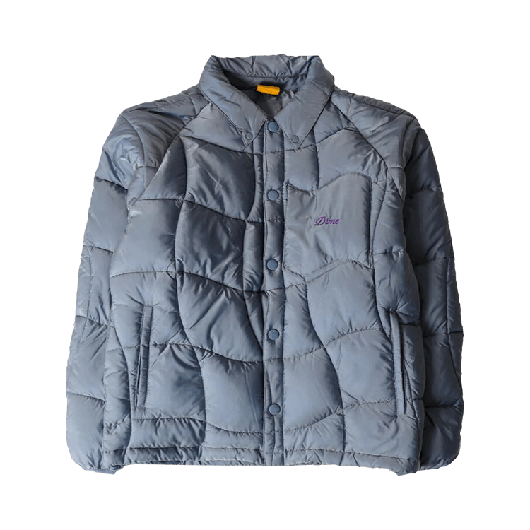 Dime Wave Puffer Jacket "Grey"