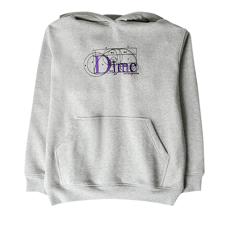 Dime Classic Ratio Hoodie "Grey"