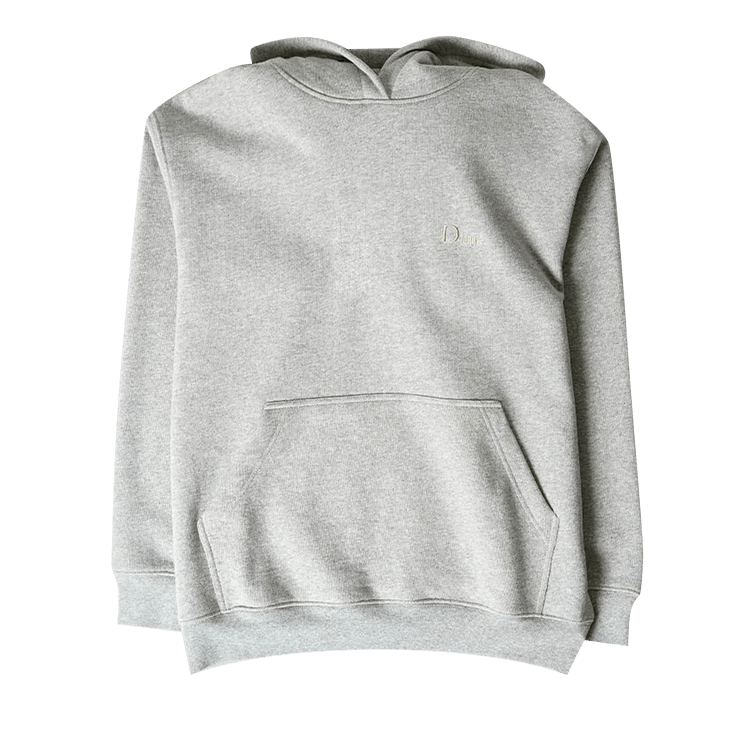 Dime Classic Small Logo Hoodie "Grey"