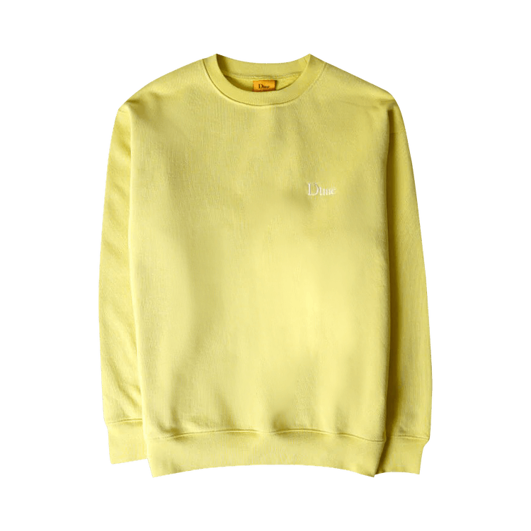 Dime Classic Small Logo Crewneck "Dark Neon"