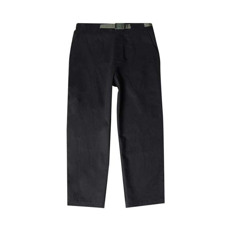 Dime Belted Twill Pant "Dark Charcoal"