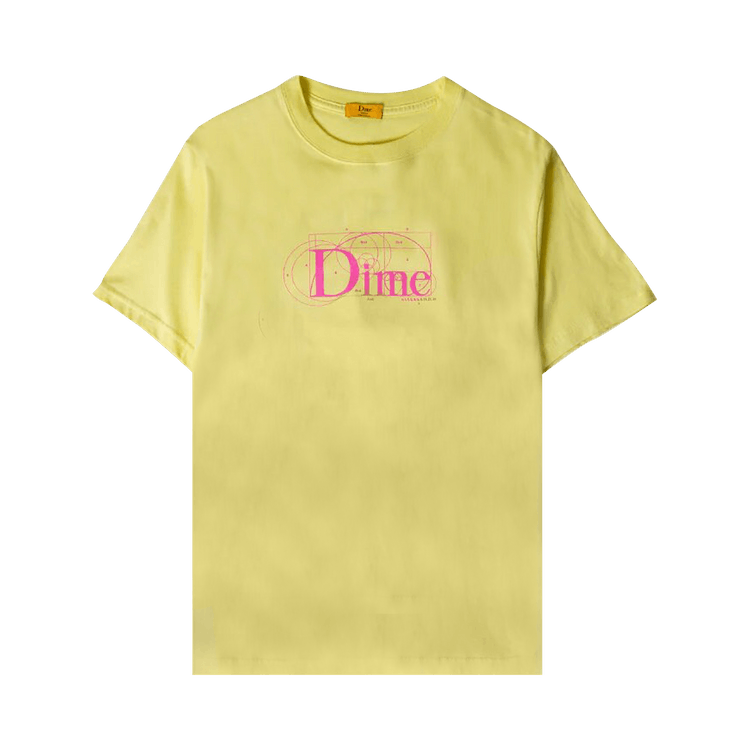 Dime Classic Ratio T-Shirt "Yellow"