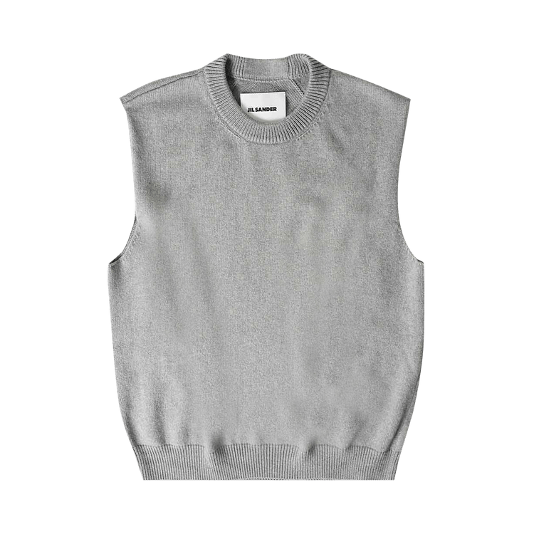 Jil Sander Crewneck Vest "Grey"