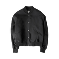 Jil Sander Recycled Polyester Bomber Jacket "Black"