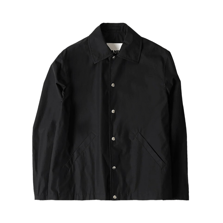 Jil Sander Logo Coach Jacket "Black"
