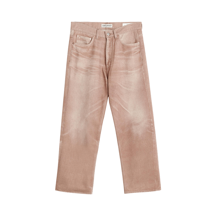 Our Legacy Third Cut Denim Pants "Digital Rust"