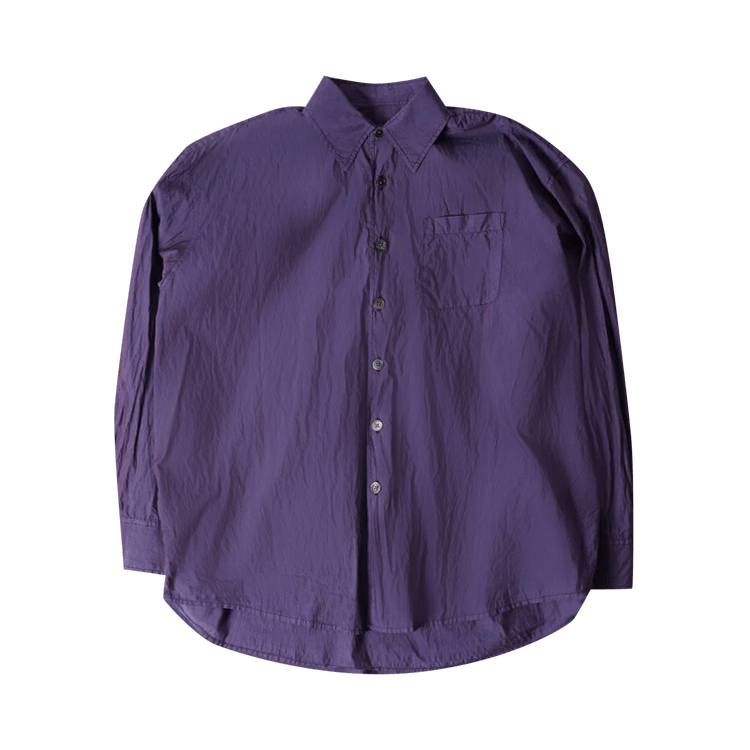 Our Legacy Borrowed Shirt "Blackcurrant Parachute"