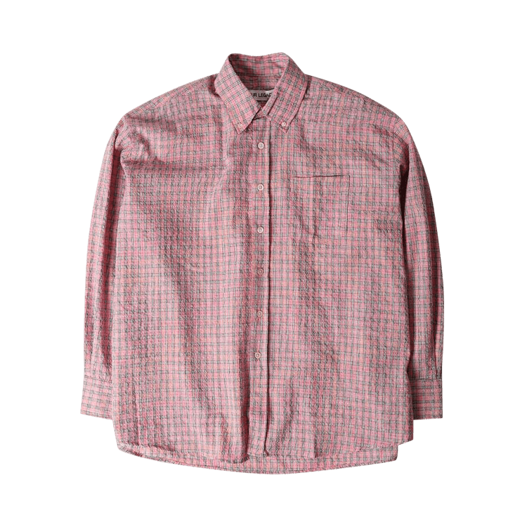 Our Legacy Borrowed BD Shirt "Pink Kumble Check"