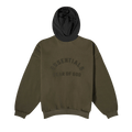 Fear of God Essentials Nylon Fleece Hoodie "Ink/Jet Black"