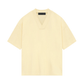 Fear of God Essentials V Neck T-Shirt "Garden Yellow"