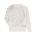 Aimé Leon Dore x New Balance Geo Print Crewneck Sweater "Pristine"