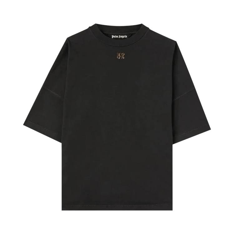 Palm Angels Foggy Logo Over T-Shirt "Black/White"
