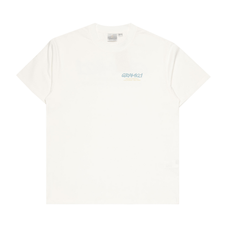 Gramicci Mountaineering Tee "White/Blue"