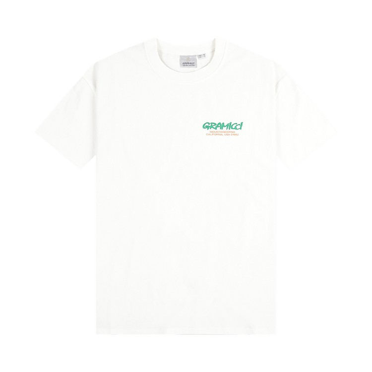 Gramicci Mountaineering Tee "White/Green"