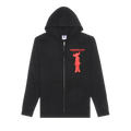 Pleasures High Times Zip Hoodie "Black"