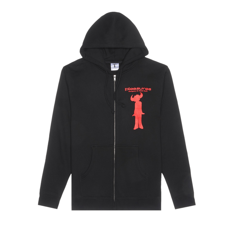 Pleasures High Times Zip Hoodie "Black"