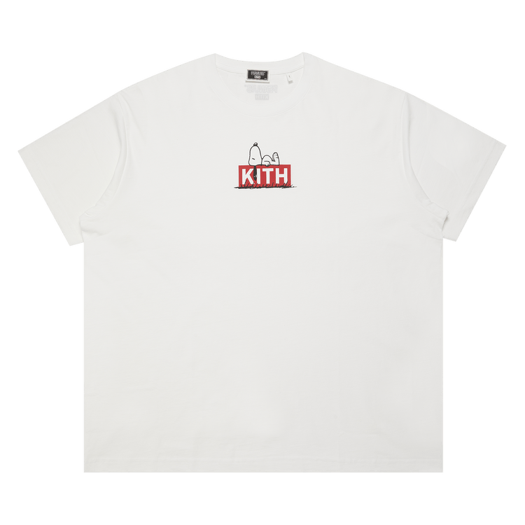 Kith For Peanuts Doghouse Tee "White"