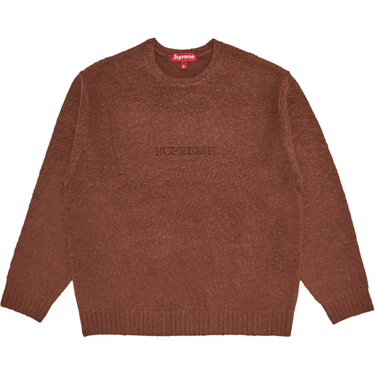 Supreme Pilled Sweater "Brown"