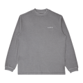Supreme Mock Neck Long-Sleeve Top "Grey"