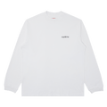 Supreme Mock Neck Long-Sleeve Top "White"