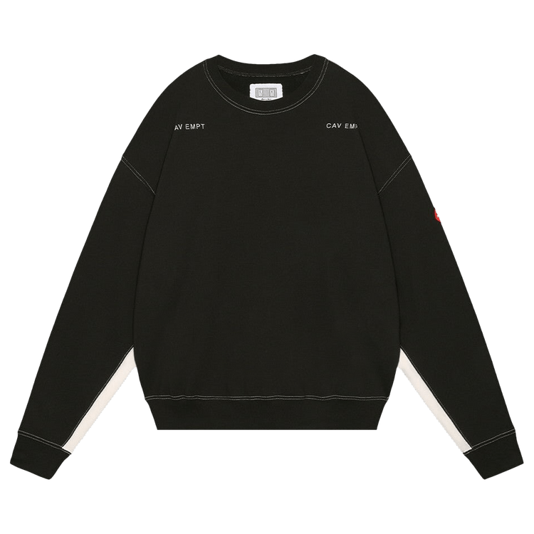 Cav Empt Solid Crewneck #2 "Black"