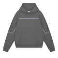 Cav Empt Taped Cut Heavy Hoodie "Charcoal"