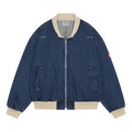 Cav Empt Washed Denim Zip Jacket "Indigo"