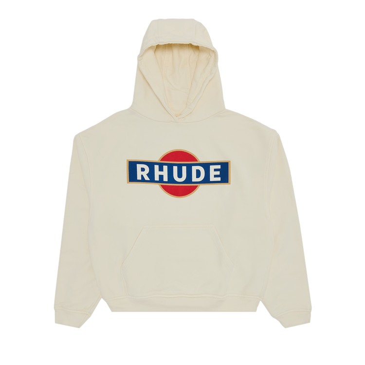Rhude Vintage Racer Hoodie "Vintage White"