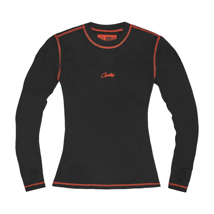 Corteiz Mesh Long-Sleeve "Black/Red"