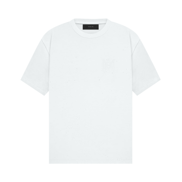 Amiri Logo Shotgun Tee "White"