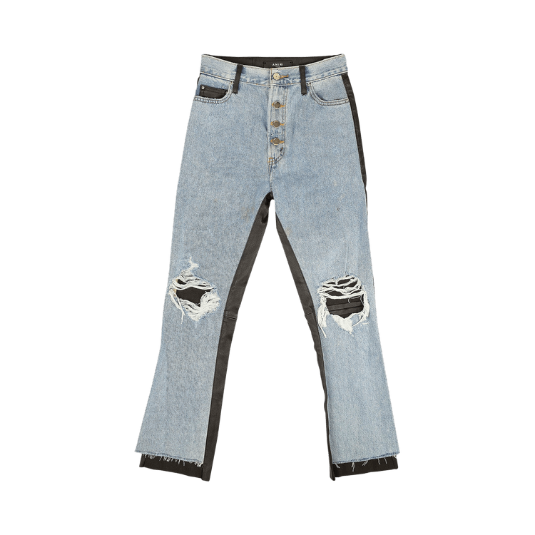 Amiri Baggy Leather Pants "Black"